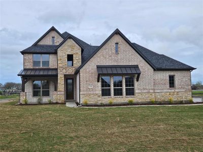 New construction Single-Family house 380 Magnolia Ct, Trenton, TX 75490 6 car Super Stall- photo 0