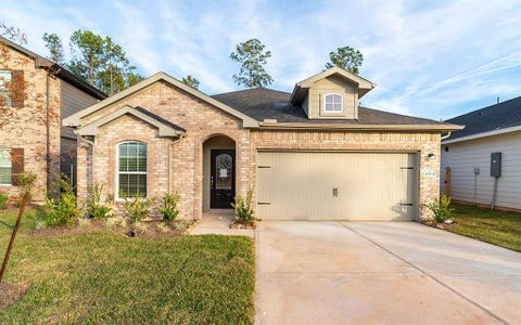 New construction Single-Family house 10604 Altitude Way, Conroe, TX 77303 Aquila- photo 0