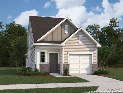 New construction Single-Family house 802 Dark Lark, Adkins, TX 78101 plan Proxy - image