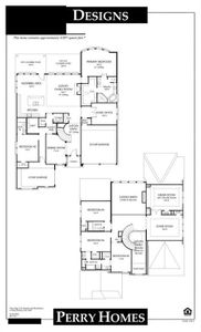 New construction Single-Family house 4225 Tower Bluff Rd, Midlothian, TX 76065 Design 4097W- photo 1 1