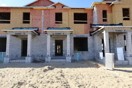 New construction Townhouse house 370 Lady Palm St, Apopka, FL 32703 plan Rutland - image