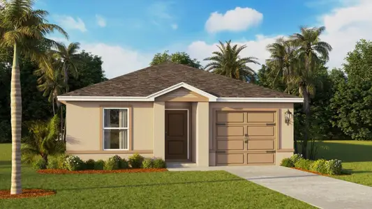 New construction Single-Family house 1138 Amber Waves Ct, Lake Wales, FL 33859 plan Alford - image