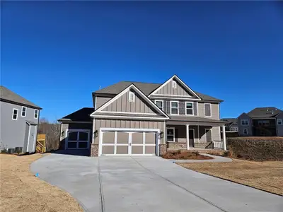 New construction Single-Family house 593 Calgary Downs Dr, Winder, GA 30680 The Hayden- photo 0