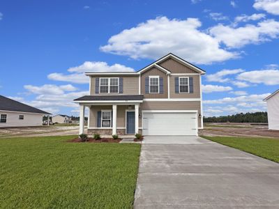 New construction Single-Family house Ludowici, GA 31316 plan The Denmark - image