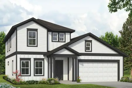 New construction Single-Family house 1295 Teychas Dr, Kyle, TX 78640 plan 2051 Casetta - image