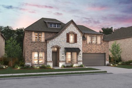 New construction Single-Family house 11528 Vesper Row, Haslet, TX 76052 plan Mykonos - image