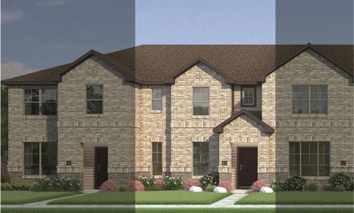 New construction Townhouse house 3024 Percheron Drive, Unit 52, Mesquite, TX 75150 Crockett A- photo 0