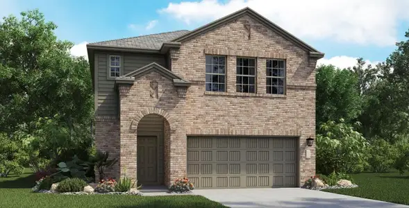 New construction Single-Family house 1088 Soapstone Pass, Maxwell, TX 78666 null- photo 0