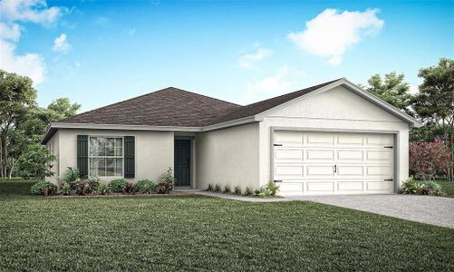 New construction Single-Family house 35575 Bellington Blvd, Zephyrhills, FL 33541 Peyton- photo 0