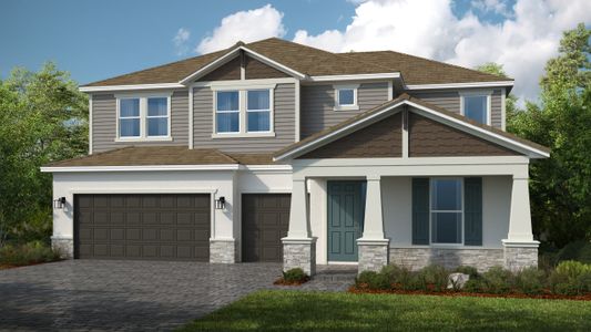 New construction Single-Family house 11289 Kingly Ln, Odessa, FL 33556 plan Nantucket - image