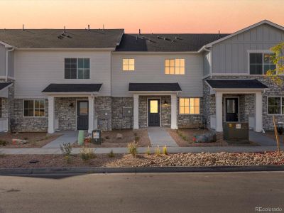 New construction Townhouse house 6537 N Nepal St, Aurora, CO 80019 plan The Loveland - image