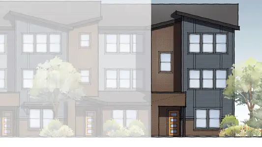 New construction Townhouse house 24141 E 54Th Pl, Aurora, CO 80019 plan Harvard - image