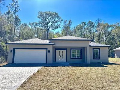 New construction Single-Family house 1952 W Beach Plum Dr, Citrus Springs, FL 34434 - image