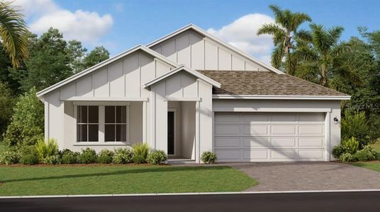 New construction Single-Family house 6157 Shavasana Road, Clermont, FL 34714 Discovery- photo 0