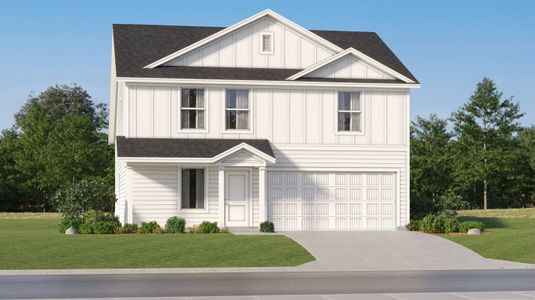 New construction Single-Family house 25404 Birch Hill Drive, Cleveland, TX 77327 Littleton- photo 0