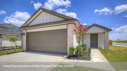 New construction Single-Family house 2305 Red Bird Trce, Lockhart, TX 78644 plan The Emma - image