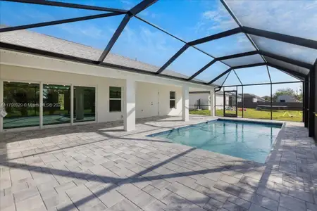 New construction Single-Family house 540 Nw 14Th St, Cape Coral, FL 33993 The Paradise Cove- photo 0