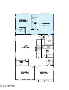 Toccata Floorplan 5th Bedroom