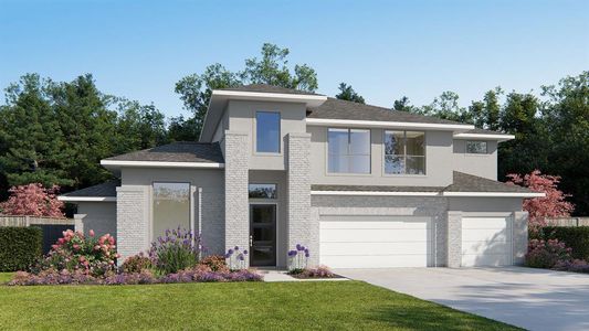 New construction Single-Family house 19011 Autumn Hazelnut Ln, Manvel, TX 77578 plan 4320W - image
