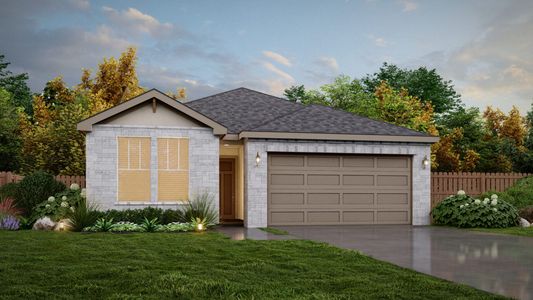 New construction Single-Family house 717 Willowbrook Ave, New Braunfels, TX 78130 plan Desert View - image