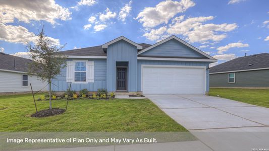 New construction Single-Family house 330 Hodges St, Maxwell, TX 78656 plan The Irvine - image