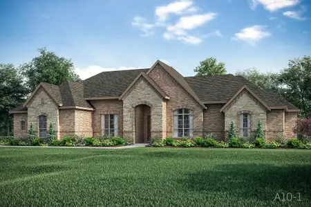 New construction Single-Family house 1227-1143 Ozro Rd, Venus, TX 76084 plan Dublin - image