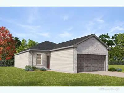 New construction Single-Family house 1987 Brookpointe Ln, Dayton, TX 77535 plan The Comal F - image