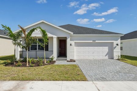 New construction Single-Family house 9002 Dahlia Circle, Port Saint Lucie, FL 34986 Emilia- photo 0