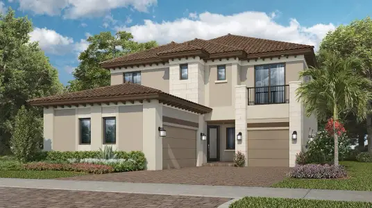 New construction Single-Family house 9500 Magnus Ter, Parkland, FL 33076 plan Barony - image