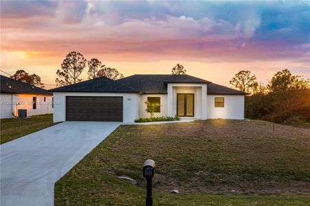 New construction Single-Family house 450 Mercedes Ct, Lehigh Acres, FL 33972 - image