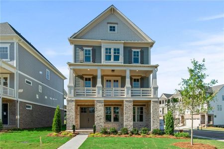 New construction Single-Family house 463 Chandler Ln, Woodstock, GA 30188 plan Burton  - image