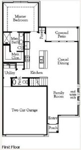 1st Floor Diagram