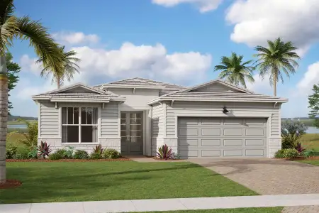 New construction Single-Family house 10040 Sw Carnelian St, Port St. Lucie, FL 34987 plan Clarion - image