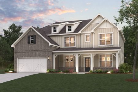 New construction Single-Family house 2714 Harbor Ridge Pass, Gainesville, GA 30507 plan Birch - image