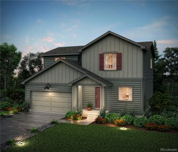 New construction Single-Family house 18379 Martinello Drive, Parker, CO 80134 Avon- photo 0