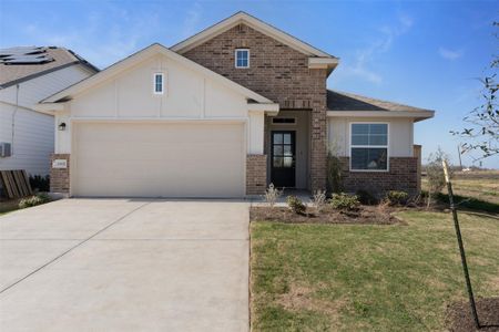 New construction Single-Family house 13832 Scarlett Song Dr, Elgin, TX 78621 plan Gunther - image