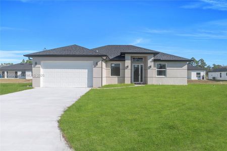 New construction Single-Family house 1930 Zombar Ct, Lehigh Acres, FL 33972 - image