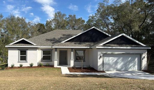New construction Single-Family house 8925 N Golfview Dr, Citrus Springs, FL 34434 plan Charlotte - image