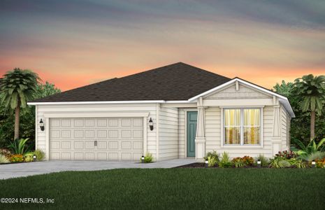 New construction Single-Family house 3429 Americana Drive, Green Cove Springs, FL 32043 Medina- photo 0