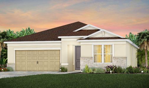 New construction Single-Family house 10245 Sw Captiva Drive, Unit 122, Port Saint Lucie, FL 34987 Cedar- photo 0