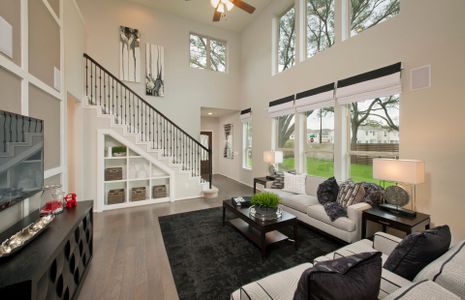 Open concept throughout main living areas