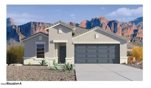 New construction Single-Family house 25940 W Hasan Dr, Buckeye, AZ 85326 plan Gaven - image