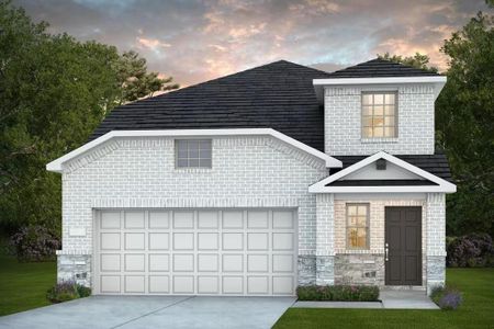 New construction Single-Family house 17207 Brine Pool Ln, Crosby, TX 77532 plan Gustine - image