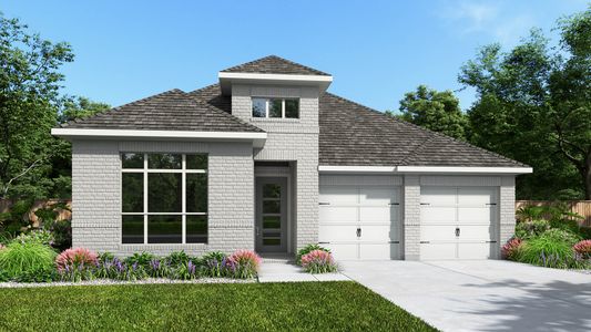 New construction Single-Family house 113 Civita Rd, Liberty Hill, TX 78642 plan 2443H - image