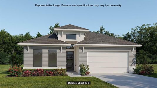New construction Single-Family house 9519 Sandy Shores St, Parrish, FL 34219 plan 2566F - image