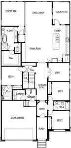 New construction Single-Family house 1625 Cullanne Park, Bulverde, TX 78163 plan 3218 - image