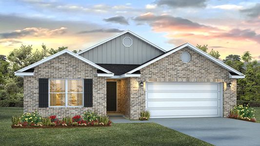 New construction Single-Family house 59 Foxtrail Run, Freeport, FL 32439 plan Easton - image