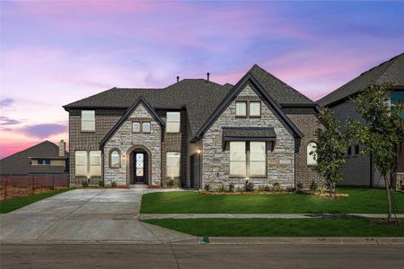 New construction Single-Family house 829 Daisy Corner Dr, Little Elm, TX 76227 Seaberry II- photo 2 2