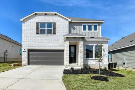 New construction Single-Family house 175 Peeps Ct, Adkins, TX 78101 plan Colton - image