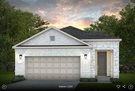 New construction Single-Family house 190 Frontera Dr, Bastrop, TX 78602 plan Hallmark - image